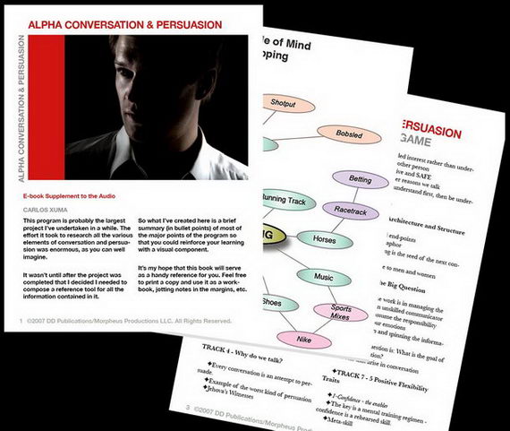 Bonus Reference E-book on how to use the Alpha Communication and Persuasion program